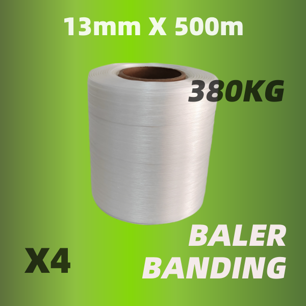 13MM Polyester Baling Tape Strapping WG40 500 Meter Rollen