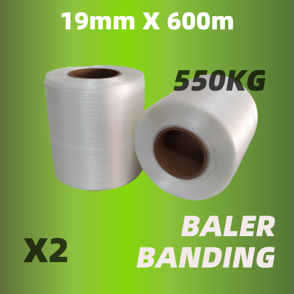 19MM Polyester Baler Strapping WG60 600 Meter Rollen